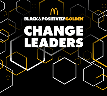 Black & Positively Golden Change Leaders Mobile
