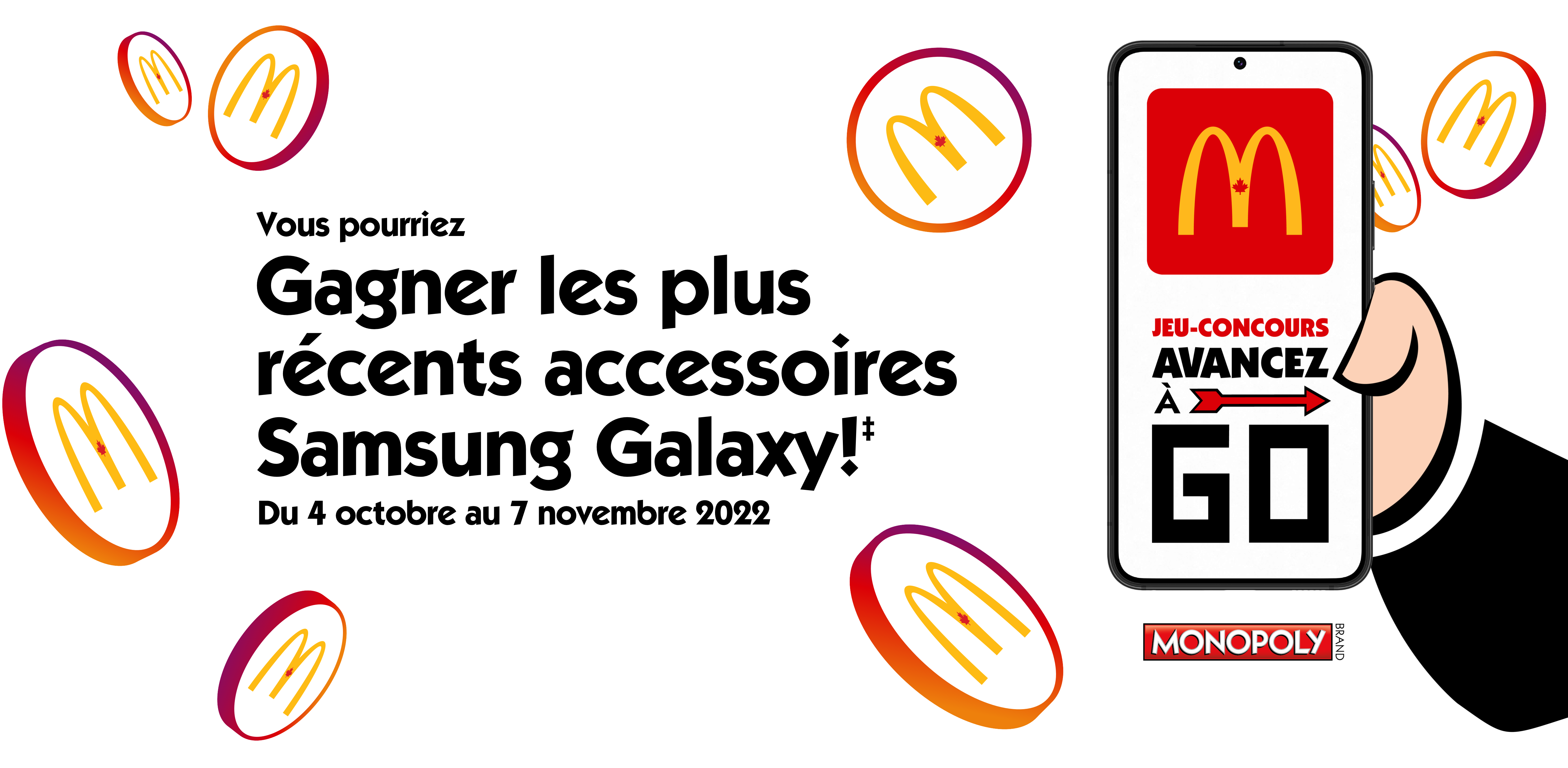 Concours publicitaire de l’appli McDonald's